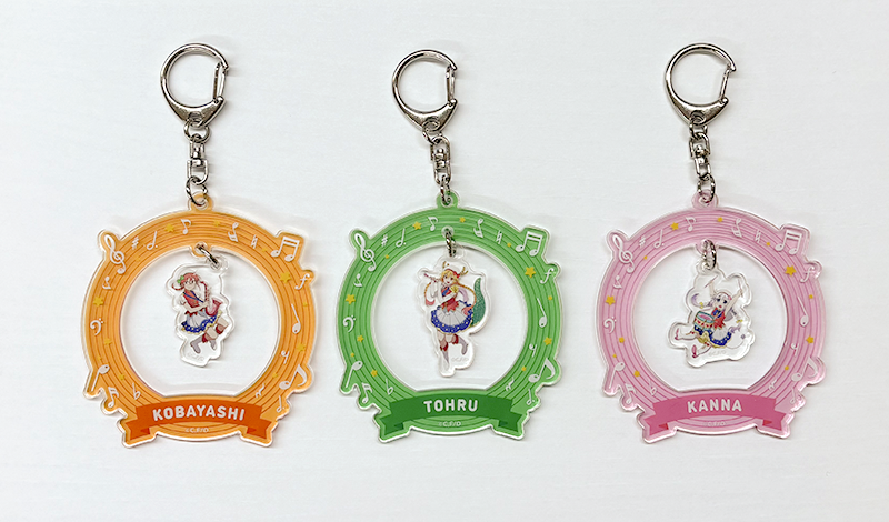 小林さんちのメイドラゴン　フィルムコンサート限定　ゆらゆらキーホルダー ⋱✨グッズサンプル紹介✨⋰ 『#小林さんちのメイドラゴン』 フィルム