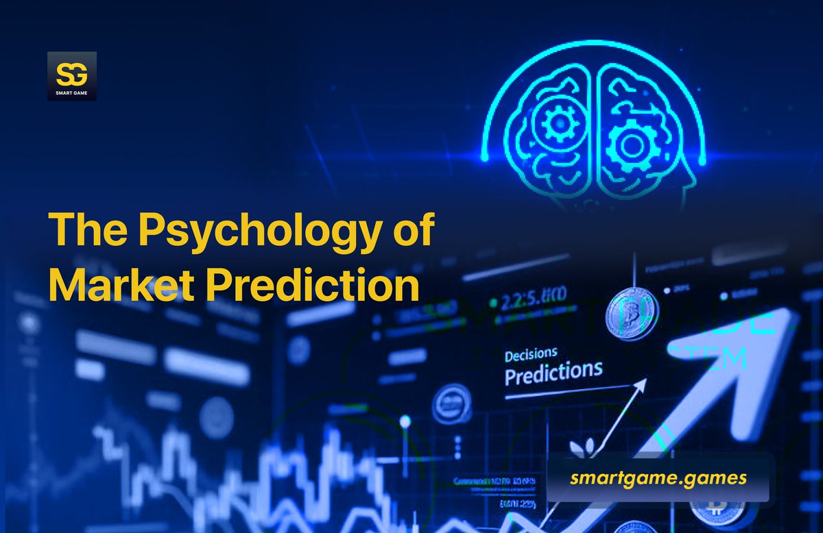smartgstech's tweet photo. People love predictions not because of risk, but because of strategy. It taps into our desire to analyze patterns, interpret data, and see how accurately we understand the world.

Prediction isn’t luck, it’s insight,It’s confidence,
It’s watching your knowledge play out in real time.
This is why prediction markets are growing. They transform observation into opportunity.

#BehavioralEconomics #PredictionPsychology #MarketInsights #Web3Trading