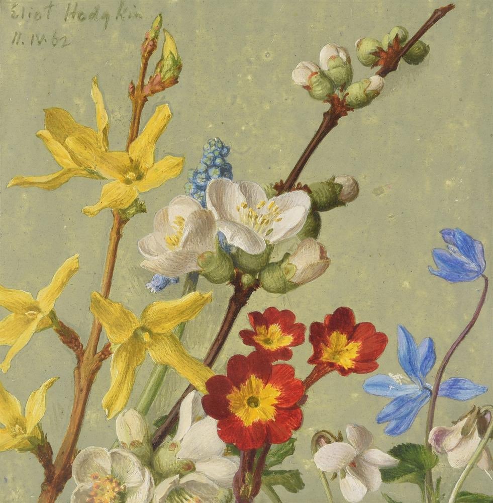 ArtGuideAlex's tweet photo. Mixed Spring Flowers 1962 #EliotHodgkin https://t.co/r3BSIlVQ99
