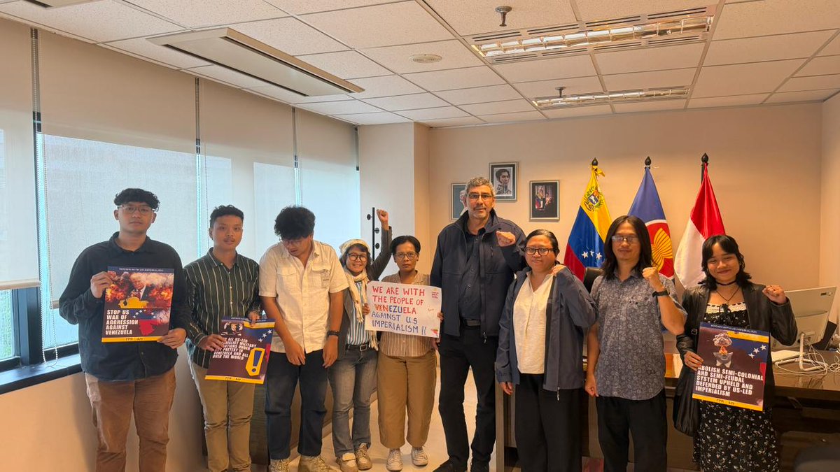 EmbaVeIndonesia's tweet photo. yang menyampaikan dukungan dan solidaritas kepada rakyat dan Pemerintah Venezuela. https://t.co/wnlc6Gb1vA