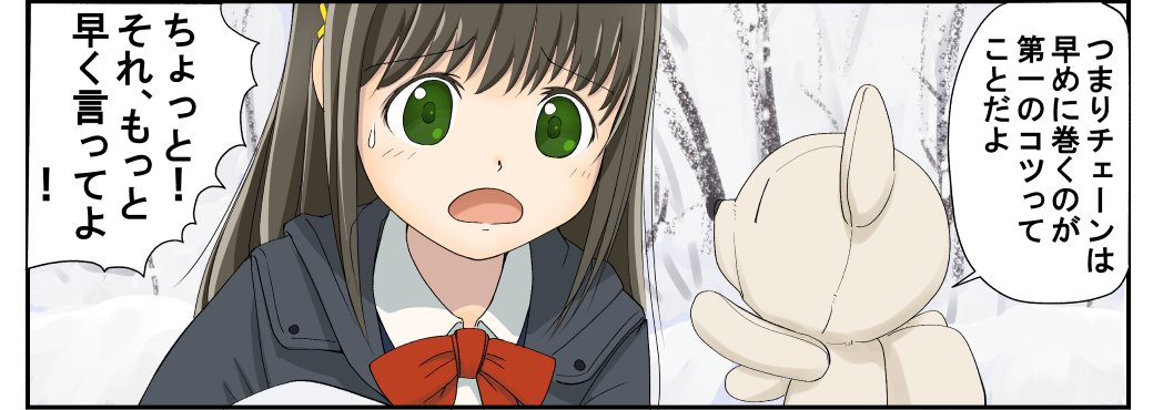 この冬最大の雪になってるので改めてスノーチェーンの話(1/2) 