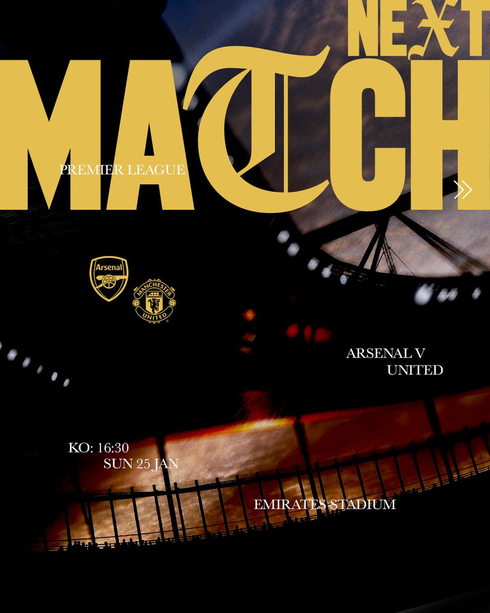 ManUtd's tweet image. A trip to north London this weekend 💪