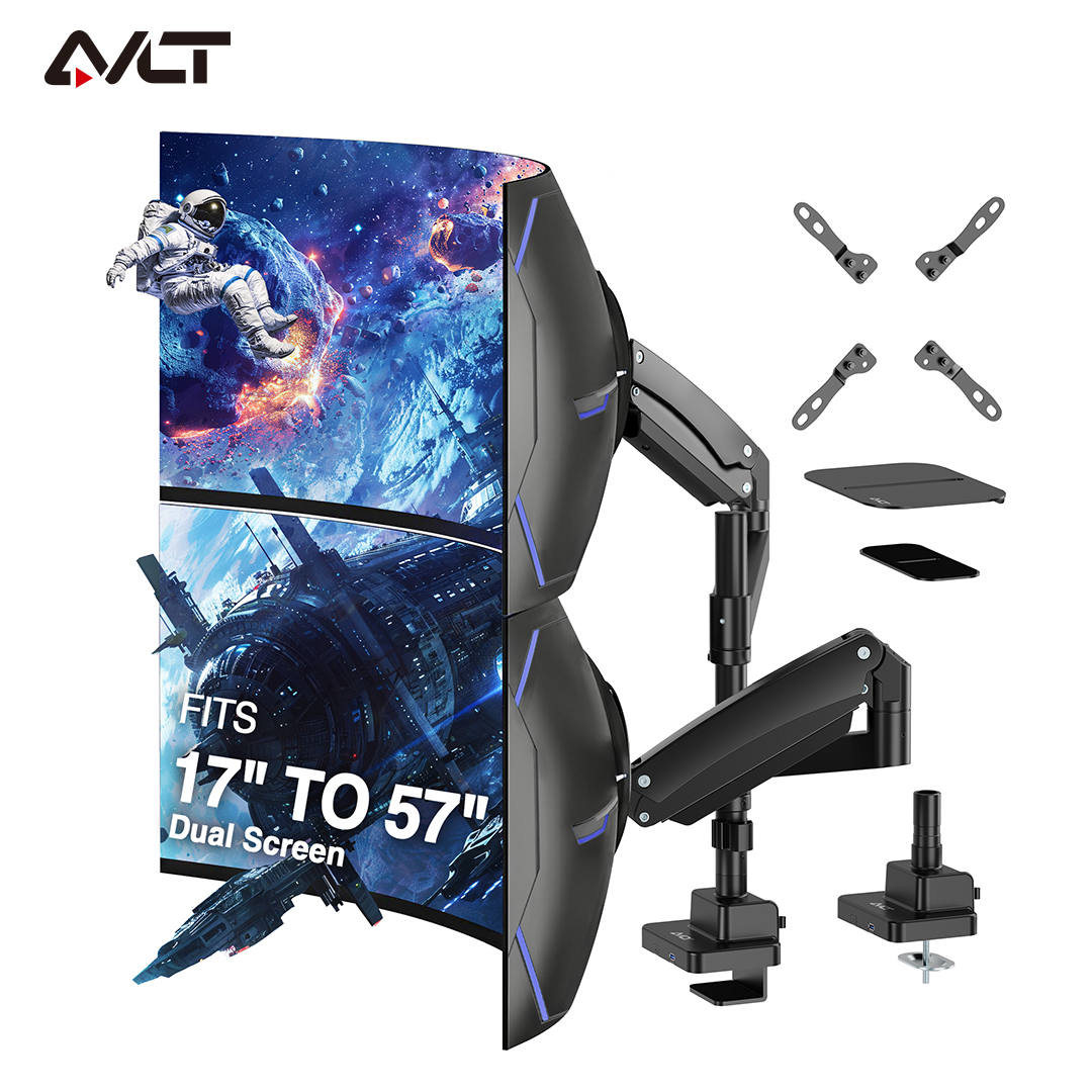AVLT_Global's tweet photo. Clean desk. Connected workflow.
AVLT-DM107-1 is a dual stacking monitor arm designed for 57" super ultrawide monitors in the form of a pole-mounted setup with height adjustability and built-in USB-C &amp; USB-A ports.

👉 https://t.co/3Nnp7huf74

#AVLT #DualMonitorArm #DeskSetup https://t.co/9Y6wGpqRws