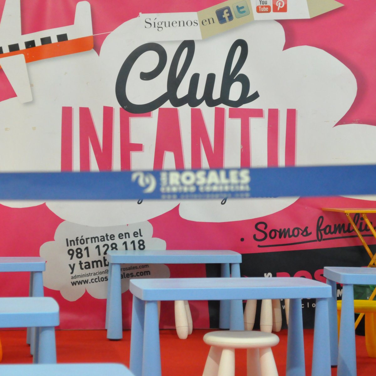 🚸 Club Infantil 🚸

HOY desde las 18h.
Haremos un taller de dibujos locos, bailes y coreografías 👯
Actividad gratuita en el espacio dedicado de la planta baja.

#ActividadesInfantiles #LosRosales #Coruña #Niños #ClubInfantil