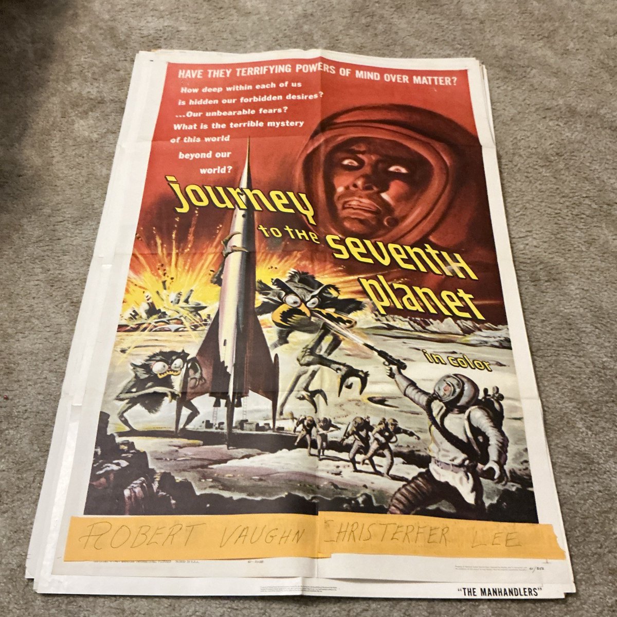 FilmPosterPosts's tweet image. One sheet movie poster lot 1960’s- 70’s  Horror, Classic, Huge Lot, Vintage LOOK

ebay.com/itm/2271800866…

#ad #MoviePoster #FilmPoster #Posters