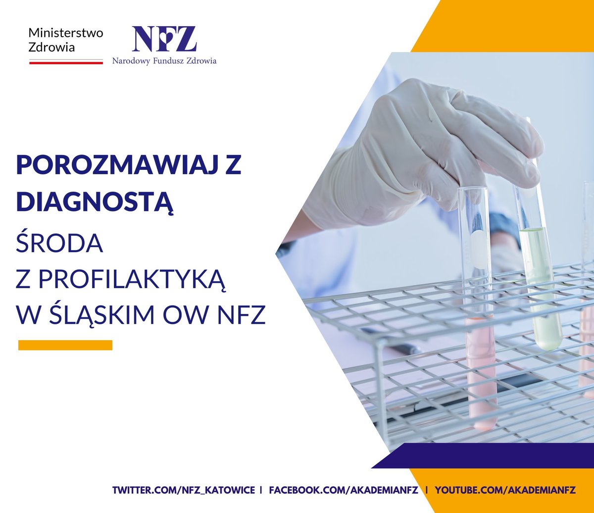 🗓 #ŚrodaZProfilktyką w #NFZ

🤗Zapraszamy do #ŚląskiNFZ w #Katowice (od 11 do 13) na konsultacje specjalistyczne mgr Beaty Jabłońskiej, kier. laboratorium KORLAB

❤️Zwłaszcza serdecznie zapraszamy Babcie i Dziadków - dla naszych kochanych seniorów przygotowaliśmy drobne upominki