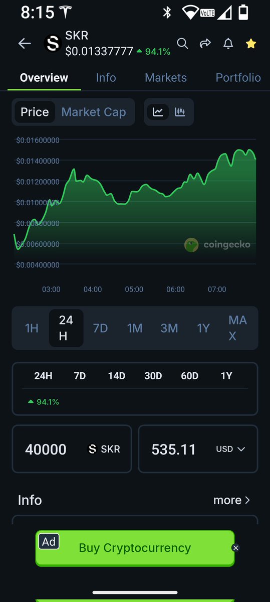 tcryptobadi's tweet photo. #SKR is live now and with the airdrop majority of the people got #solanamobile for free 
@solanamobile #Solana https://t.co/u8r5HZXeI9