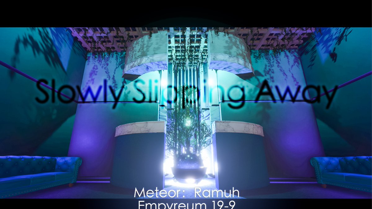 営業中です！閉店時間未定！

《Slowly Slipping Away》Ramuh：エンピ19区9番

#FF14お店 #SSA_FF14