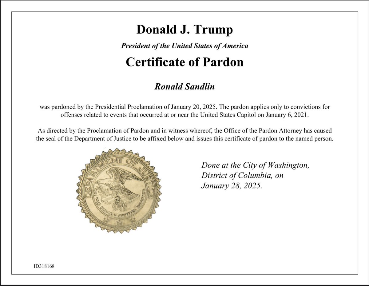 What color is your pardon?