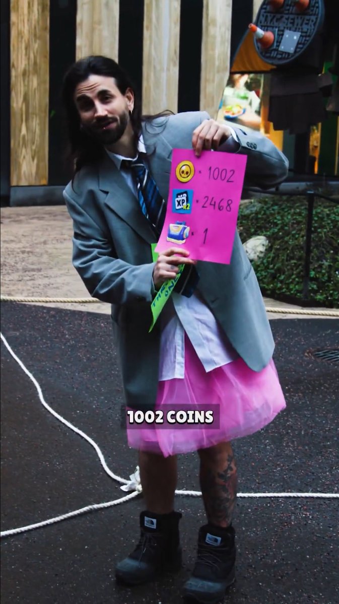 Potatokun27's tweet image. 【コミュニティイベント報酬】
#RandomBS 8日目も目標達成🎉
報酬は「フィンクス」になりました！
（代替報酬1000クレジット）

次の目標・報酬
特別ルール：スローワー限定
目標：ダメージ5兆ダメージ
報酬：1002コイン、ダブルXP2468ポイント、メガボックス1個
#ブロスタ