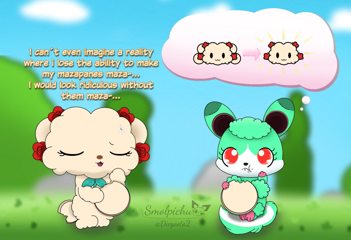 Mazopi with another sweetpet  (cant think of a creative tittle)

Mazopi by:  Me
Pepper by: <a href="/obdt_twt/">Offbrand Deltatraveler</a>
