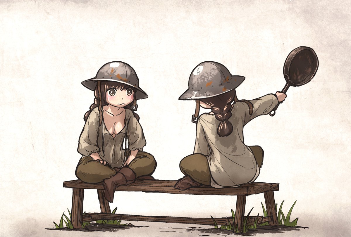 IronlilyS's tweet photo. soldier sisters are silly https://t.co/Q2LyZMuKHr