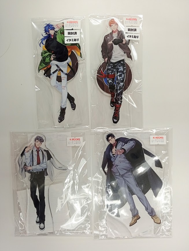 入荷情報】 #ヒプノシスマイク Flava2 アクリルスタンド 帝統 理鶯 獄