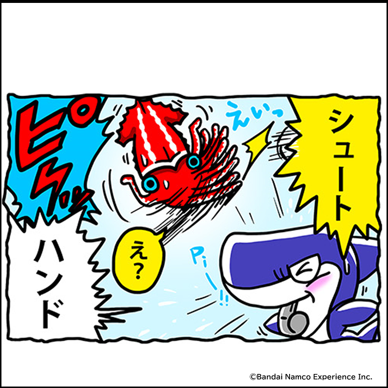echoes_Corp's tweet photo. ちょっとおバカでかわいい
海の生き物たちのゆる～い日常マンガ🦈🦑✨