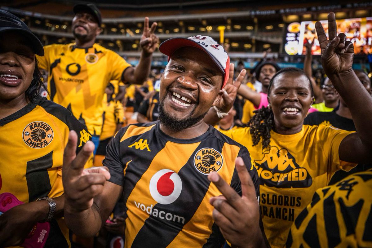KaizerChiefs's tweet photo. Thank you for your amazing support, Amakhosi Amahle ❤️✌🏾

#Amakhosi4Life #AlwaysHome https://t.co/5sIU36pPYO