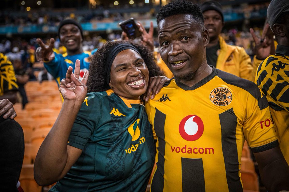 KaizerChiefs's tweet photo. Thank you for your amazing support, Amakhosi Amahle ❤️✌🏾

#Amakhosi4Life #AlwaysHome https://t.co/5sIU36pPYO