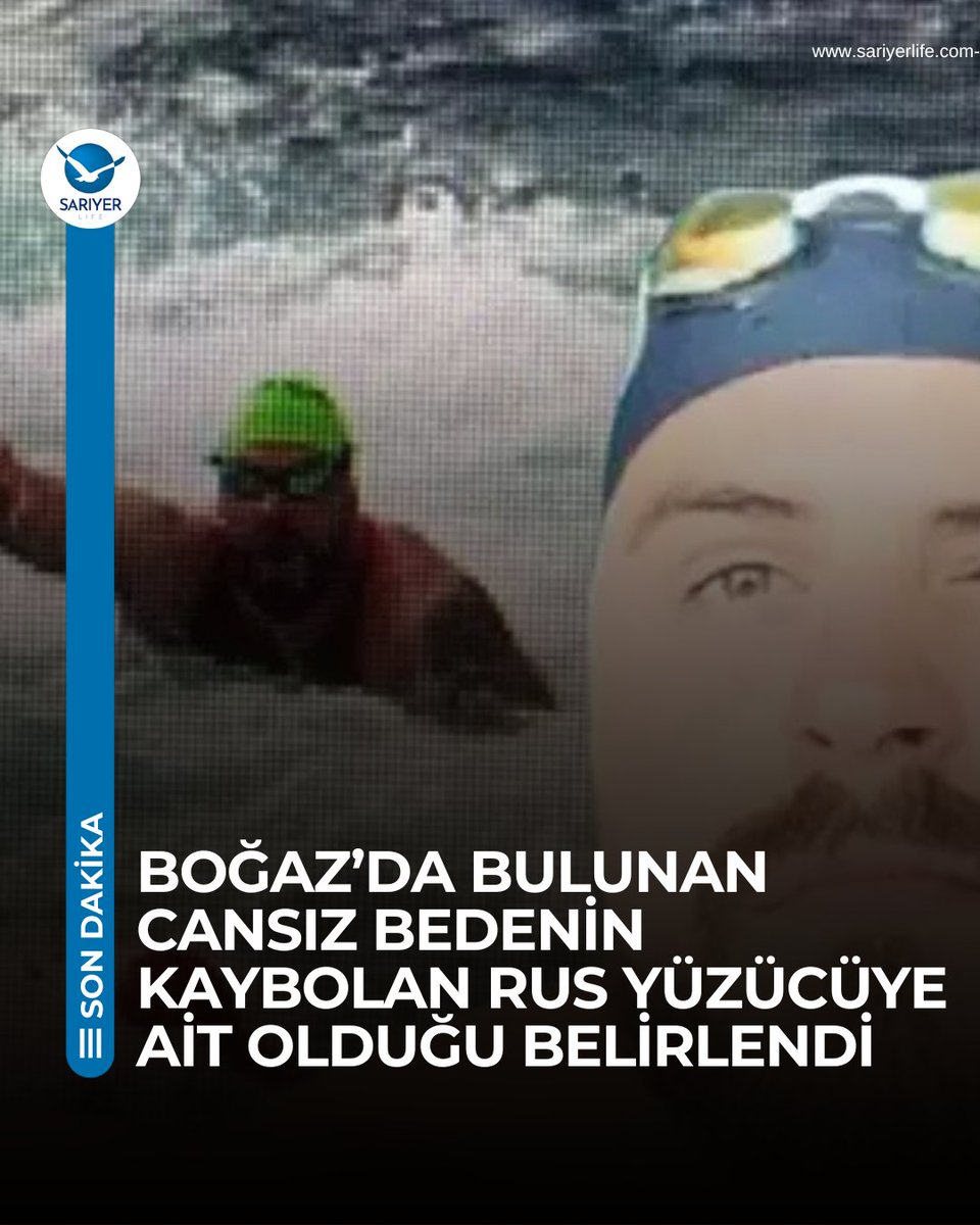 İstanbul Boğazı'nda bulunan cansız bedenin, ağustos ayında Boğaziçi Kıtalararası Yüzme Yarışı'nda kaybolan 30 yaşındaki Rus yüzücü Nikolai Svechnikov'a ait olduğu belirlendi