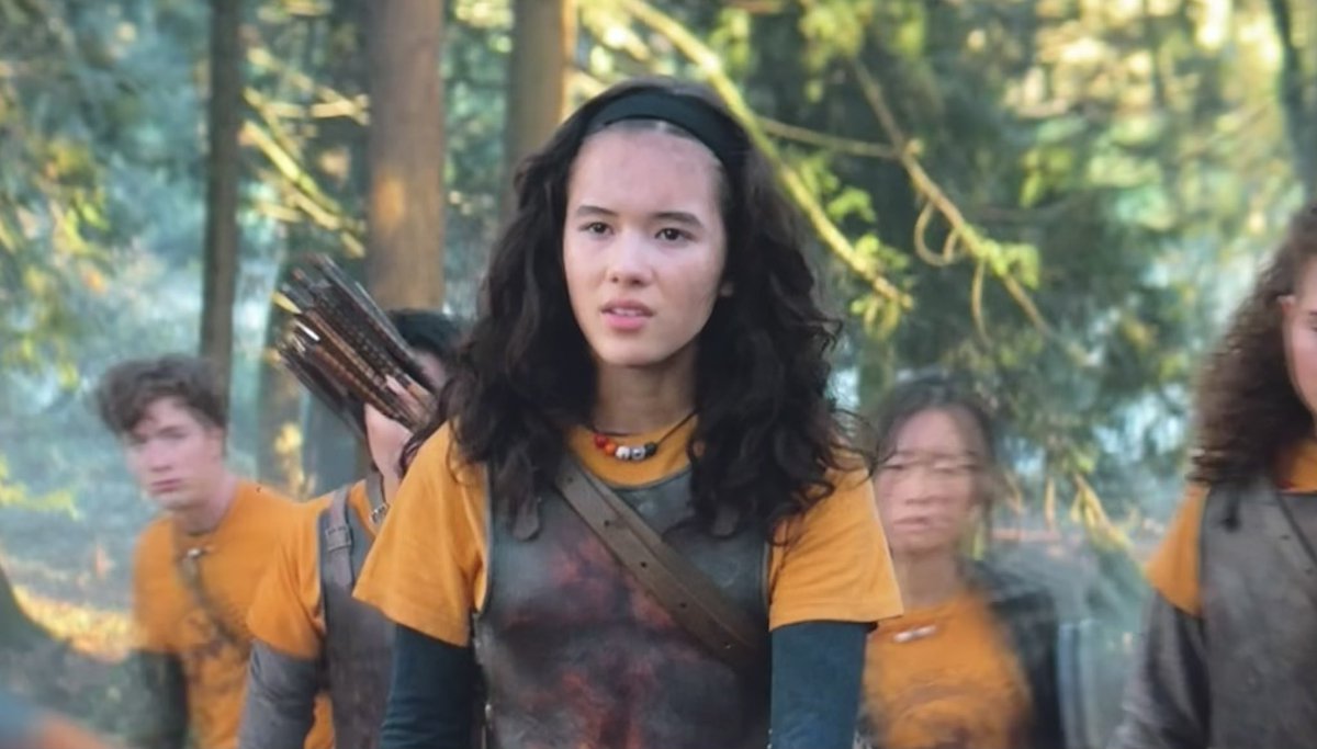 anneqthena's tweet image. ASIAN KATIE GARDNER ON MY SCREEN?? #percyjackson