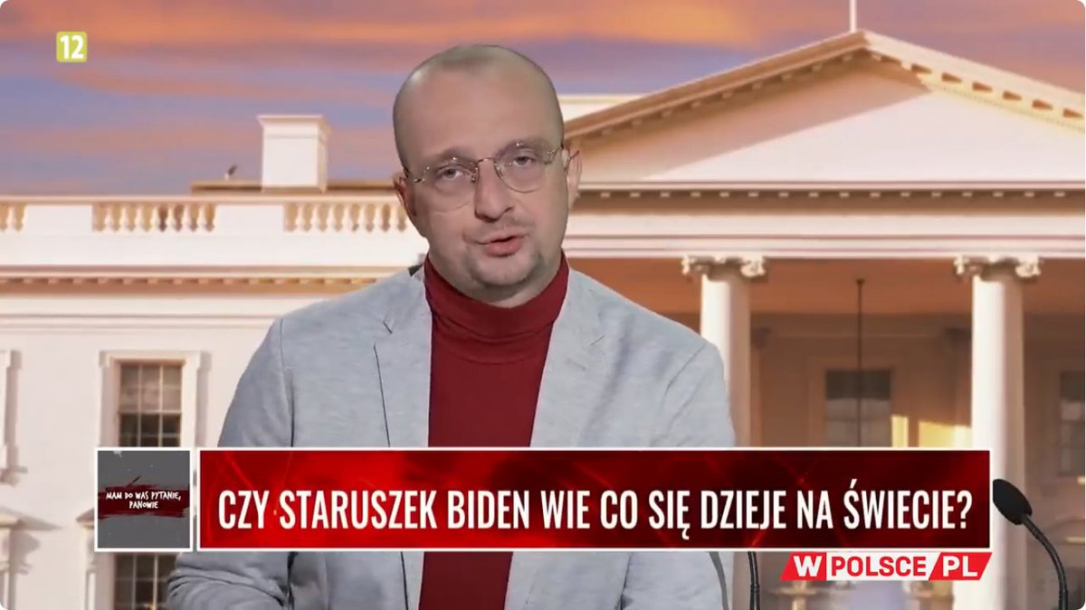 Dobrze pamiętam, jak na portalu, który potem publikował załatwiany przez pośrednika wywiad z ruskim ambasadorem, jeden satyr z drugim wyśmiewali niedołężność Joe Bidena

Ciekawe, jak podoba im się "witalność" Trumpa...
