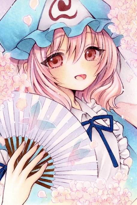 東風谷早苗 「早苗さん 例大祭で委託していただくミニ色紙 #東方
