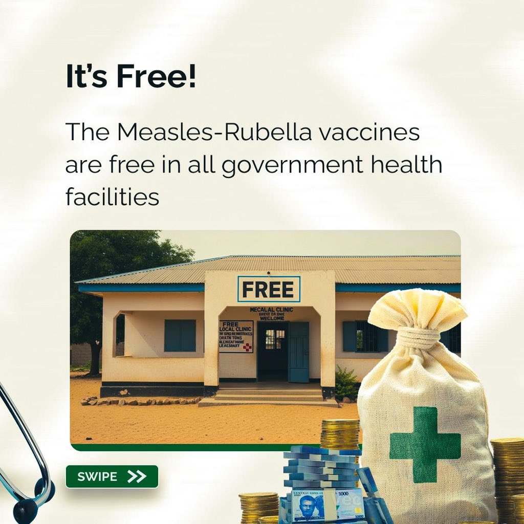 NphcdaNG's tweet photo. Measles and Rubella are highly contagious but completely preventable with vaccination. By vaccinating your child, you protect them from serious illness, prevent lifelong complications, and help keep our communities safe.

📍Visit the nearest health facility today!

#NPHCDA https://t.co/C6YwyXnBNw