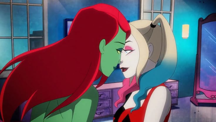DCPostsArchive's tweet image. Harley Quinn &amp;amp; Poison Ivy