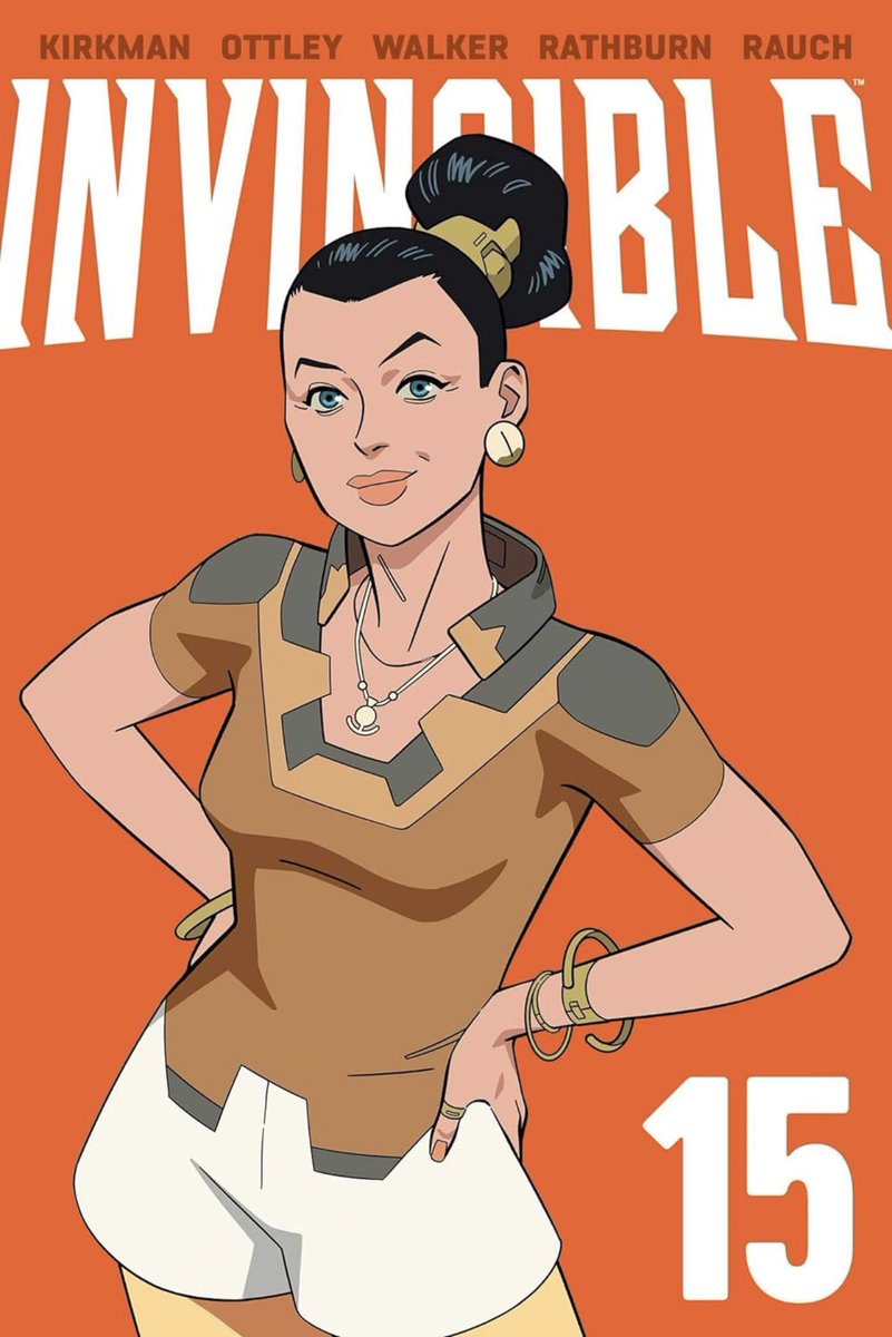 nocontextnvncbl's tweet image. First look at Debbie Grayson cover art for INVINCIBLE Volume 15 (New Edition) releasing in June 2, 2026.