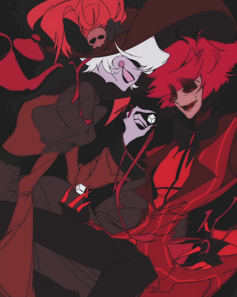 inggasye's tweet image. #HazbinHotel #radiorose