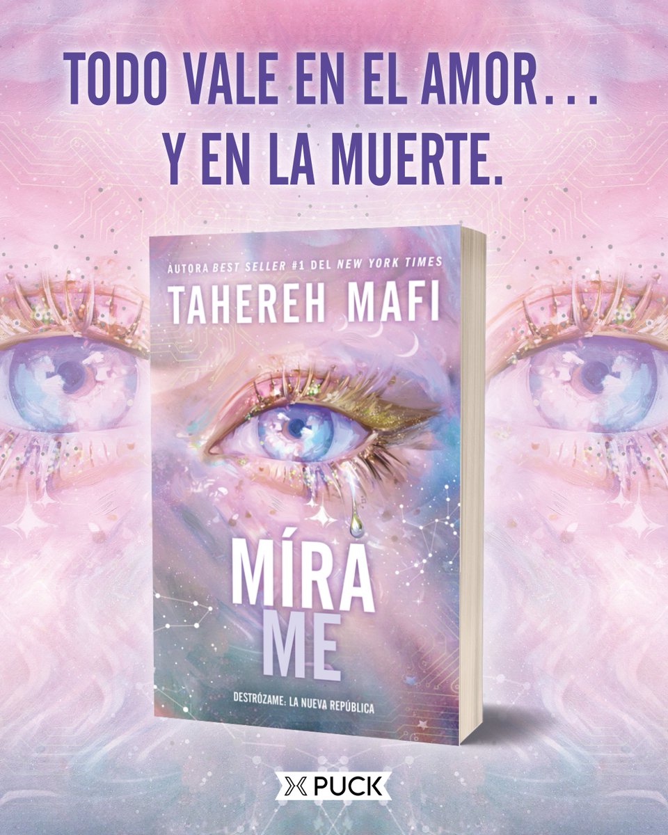 ¡Ya podéis conseguir el nuevo spin off dentro del universo de #Destrózame!👁️

No os perdáis #Mírame de Tahereh Mafi, el comienzo de la serie #LaNuevaRepública, con traducción de <a href="/Xavier__Beltran/">Xavier Beltrán</a>.🔥😍