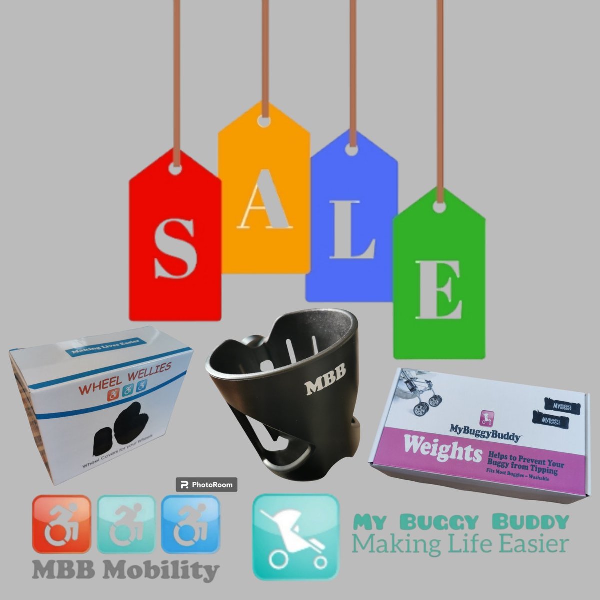 10 DAY NEW YEAR SALE. 

Check out our sale items, from our universal Cup Holder to Wheelchair Wheel Covers. 

ebay.co.uk/str/mybuggybud…