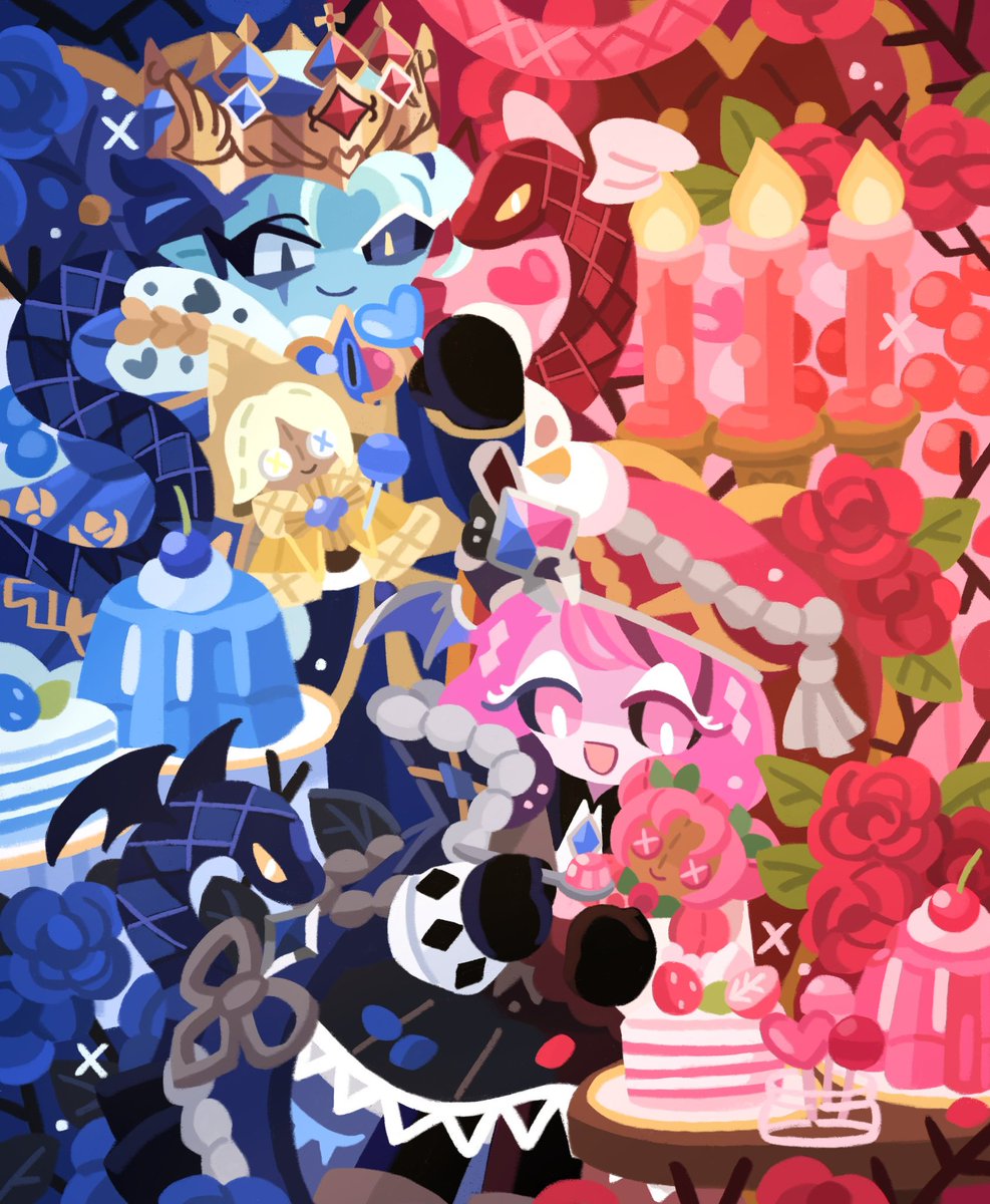 pearlk0501's tweet image. #cookierun
💙❤️