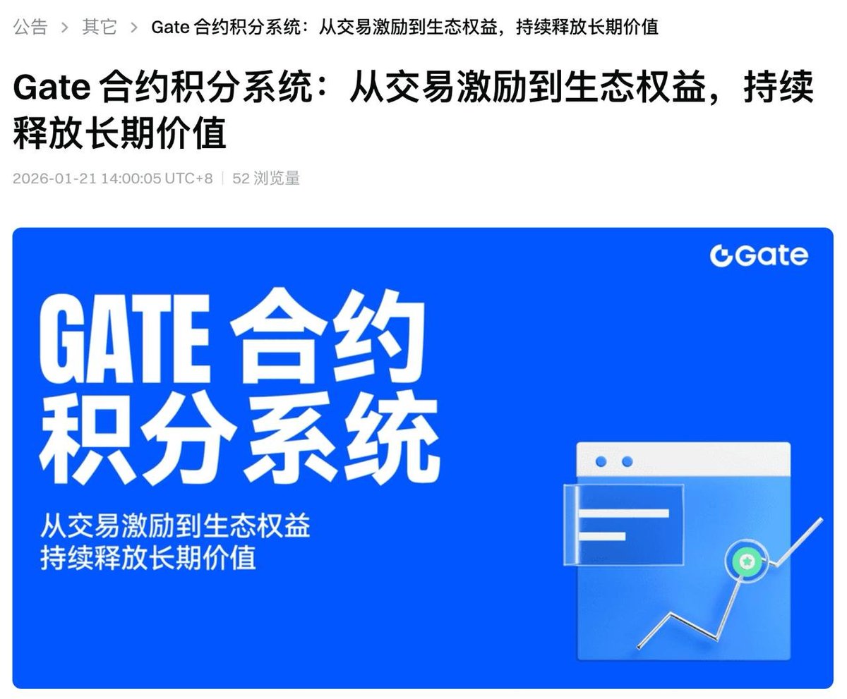 币安Alpha一直如火如荼，Gate这边也玩得够狠，直接甩出合约用户奖励积分，专门给平台合约玩家的专属空投——平时正常交易就能获得奖励