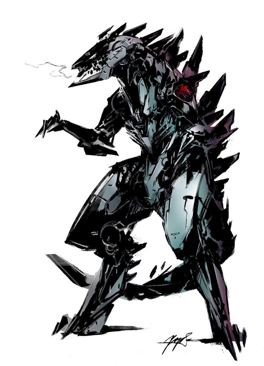 Godzilla x Metal Gear

Artist: Yoji Shinkawa