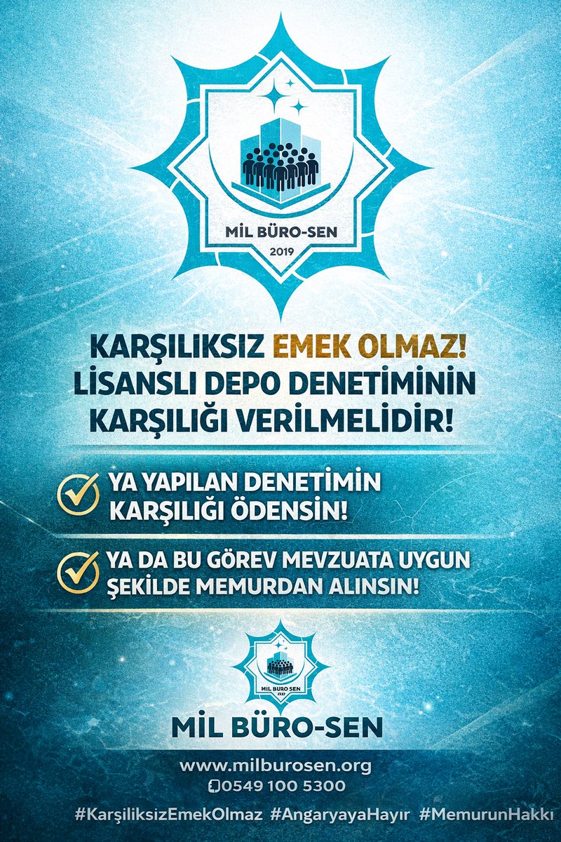 Ticaret İl Müdürlüğü personeli yıllardır lisanslı depolarda denetim yapıyor, karşılığında tek kuruş ödeme almıyor.

2025 yılında yapılan yönetmelik değişikliği ile bu denetimlerin 2026 itibarıyla özel firmalara devredileceği açıkça belirtilmişken, fiiliyatta görev yine memur