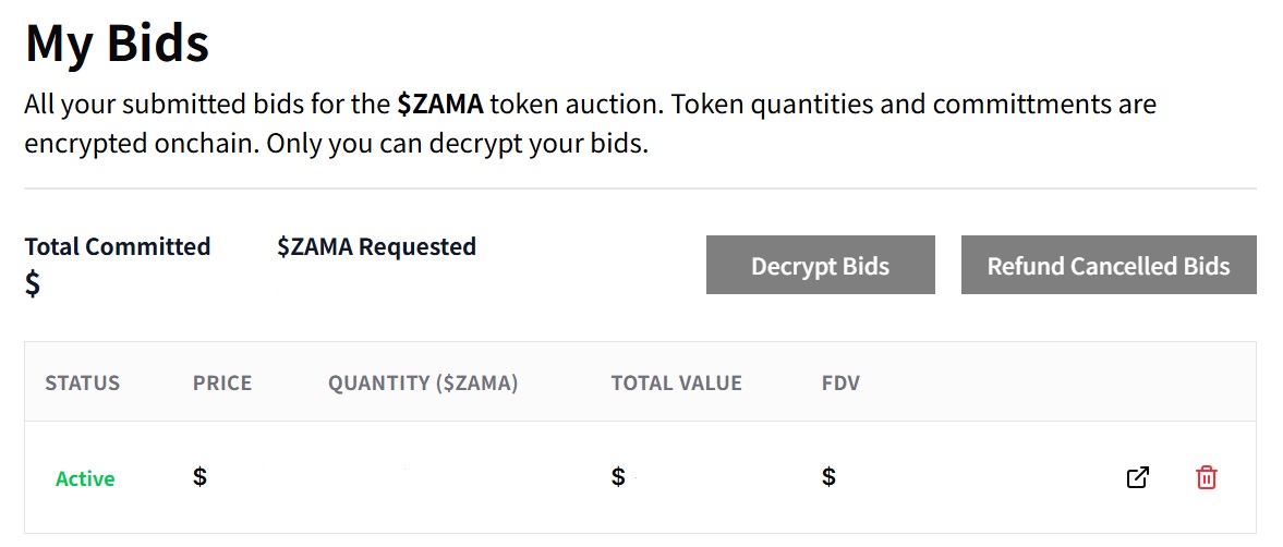 xiaofeng1064's tweet photo. $ZAMA 代币公开拍卖开��了

参与玩儿玩儿，看看能否拍到💰💰💰

#Zama https://t.co/XL29XtrKNr