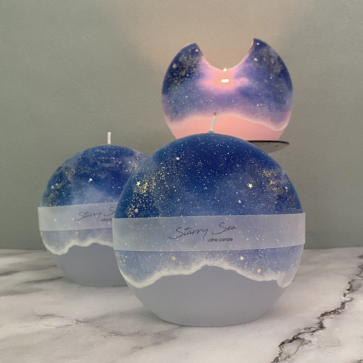 1/28〜横浜ロフト@宙フェス夜市

今回はクラゲシリーズが盛りだくさん🪼
星と海というテーマでぴったりな
灯り達を作成しました✨

大人気のムーンキャンドルも
ありますのでお楽しみに！

#宙フェス