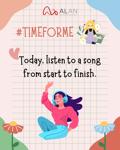 AcuteLeuk's tweet image. 🪴 #TimeForMe
Today, listen to a song from start to finish.
No multitasking.
No rush.
💛 A few minutes just for you matter.
#SupportMatters #LeukemiaCommunity