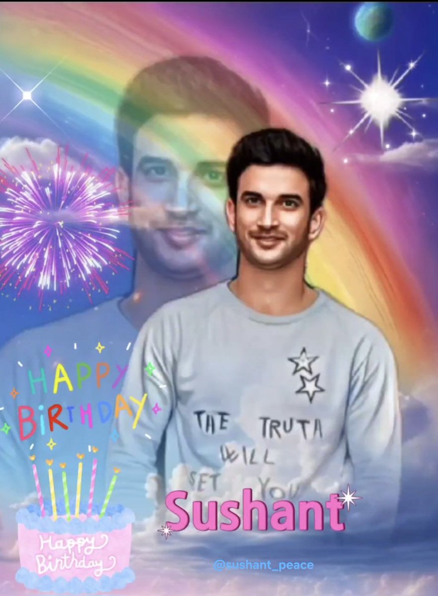 sushant_peace's tweet image. Sushant Day💐🎂

Your memories are etched in our hearts...*💓*...
Your presence still whispers in our souls...*💓*....
Sushant, a love that time cannot erase...*💓*....
A bond♾️
That space cannot break...*💓*...
#HappyBirthdaySushant