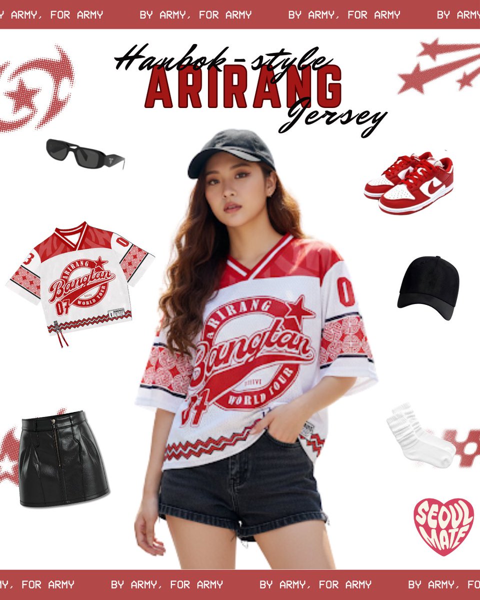 BTS ARIRANG Tour Jersey is now available to preorder 🫶🏻 #BTS