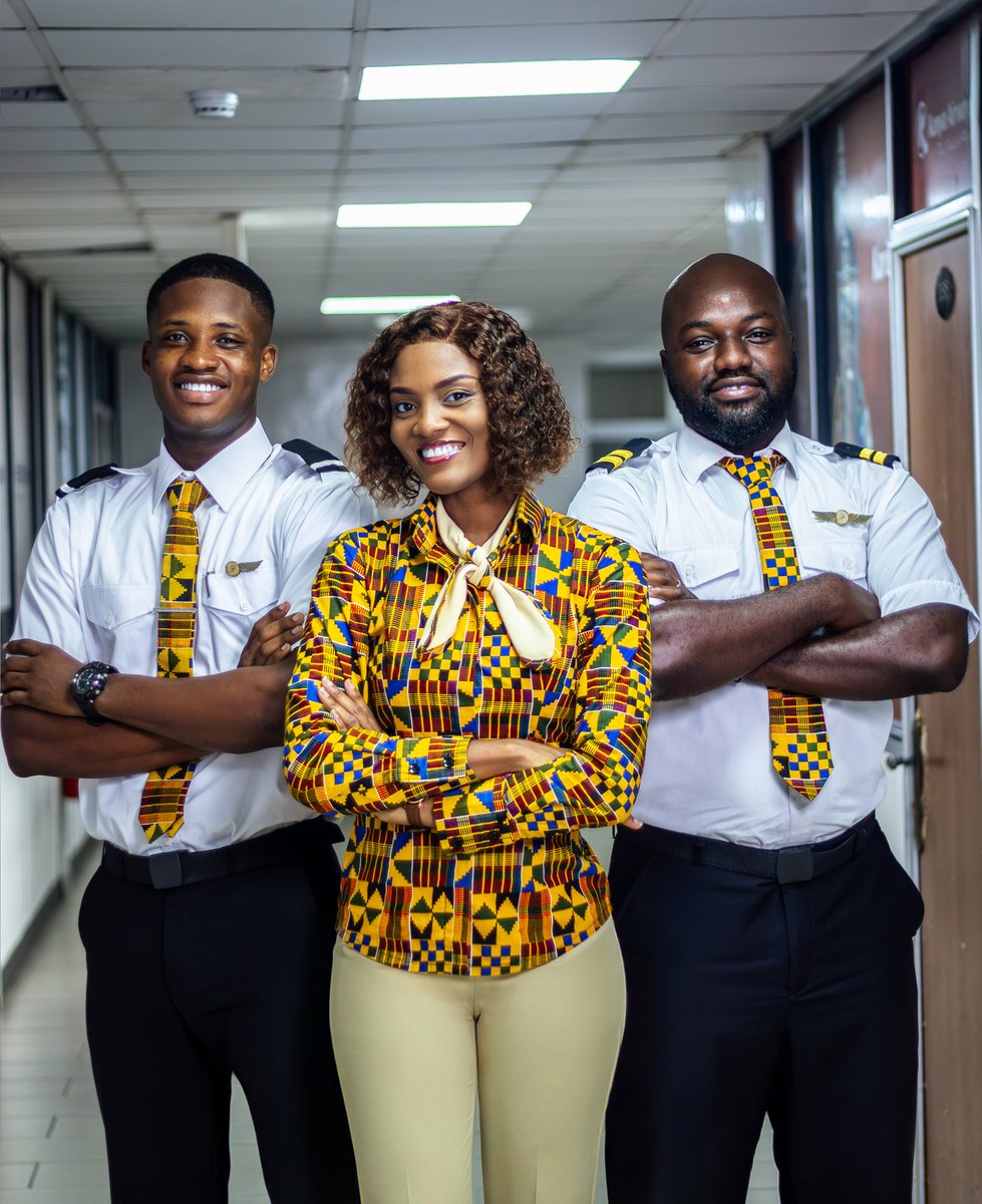 flypassionair's tweet photo. Meet the faces behind your flight.
#Accra #Kumasi #Tamale #Takoradi #Sunyani #Wa #CrewSpotlight https://t.co/5zYxNMUF30