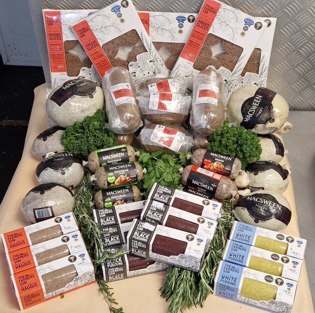 Burns night is fast approaching Sunday 25th January, #Mcsween haggis and #Thefarmerssonuk haggis for sale, get your haggis early to avoid disappointment #burnsnight #lordshiplane #Robertburns #eastdulwich #haggis
