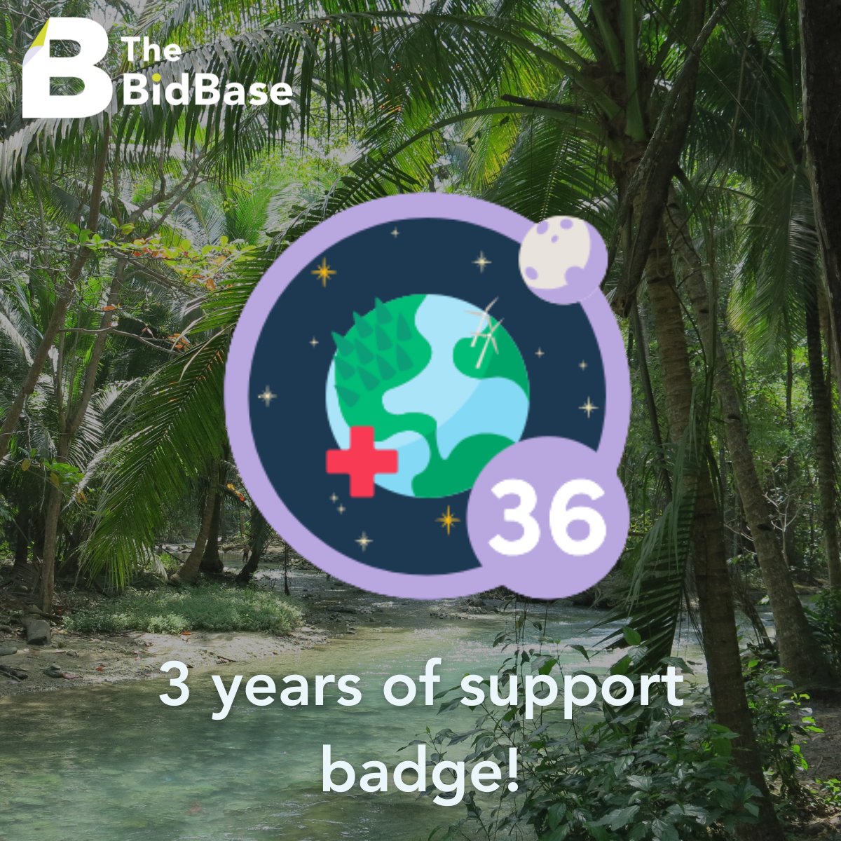 thebidbase's tweet photo. 𝗖𝗲𝗹𝗲𝗯𝗿𝗮𝘁𝗶𝗻𝗴 𝟯 𝘆𝗲𝗮𝗿𝘀 𝗼𝗳 𝗽𝗼𝘀𝗶𝘁𝗶𝘃𝗲 𝗶𝗺𝗽𝗮𝗰𝘁 𝘄𝗶𝘁𝗵 𝗘𝗰𝗼𝗹𝗼𝗴𝗶! 🌱

We have received our badge for 3 years of climate action from @Ecologi_hq! During this time, we have supported reforestation and carbon reduction projects across the world. https://t.co/GEyBeUdFAf
