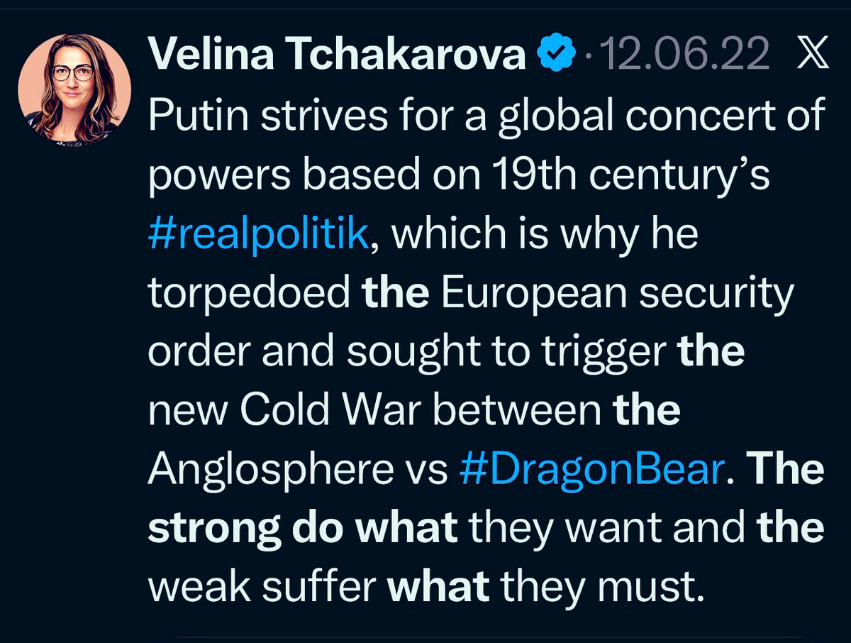 Velina Tchakarova tweet media
