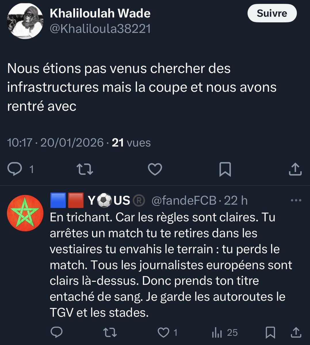 ArthurMelista's tweet image. Cet homme a plus de 60 ans et il parle comme ca pour un match de football🤮