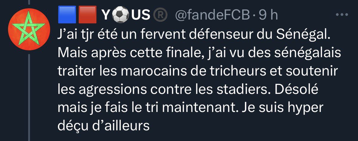 ArthurMelista's tweet image. Cet homme a plus de 60 ans et il parle comme ca pour un match de football🤮