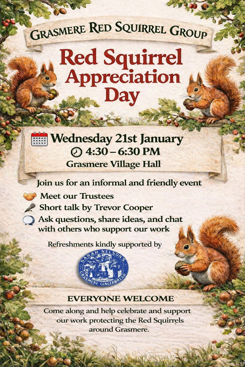 Grasmere Red Squirrels tweet media