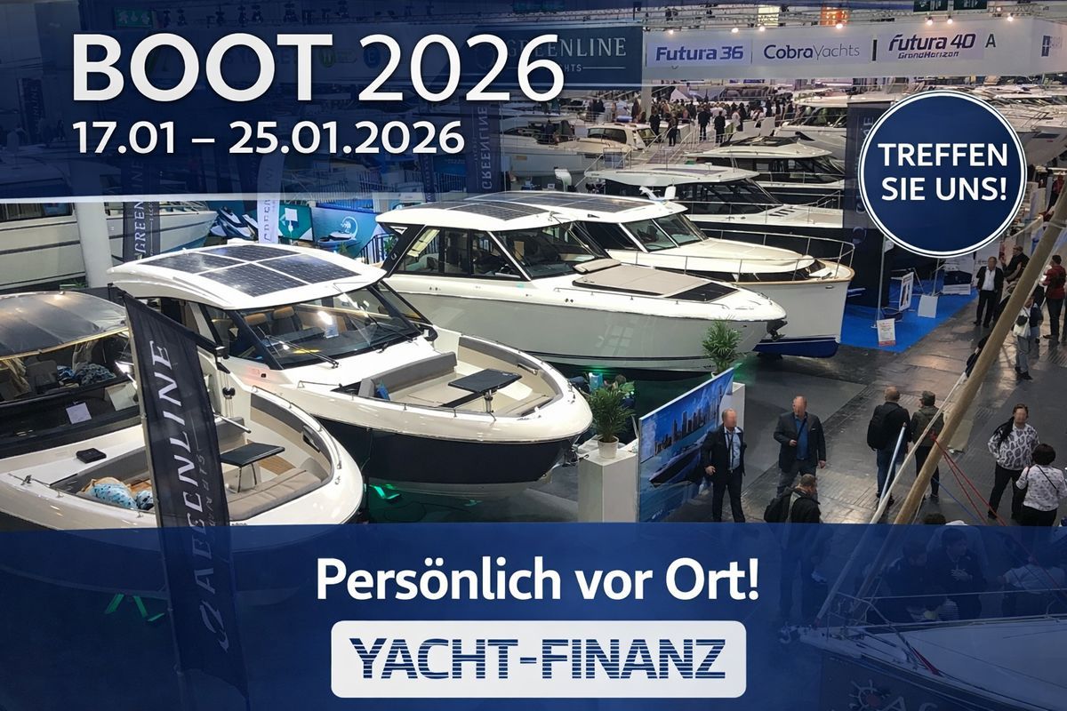 ⏳ Endspurt auf der BOOT 2026 – nur noch 5 Tage geöffnet.
Nutzen Sie jetzt die Gelegenheit für ein persönliches Gespräch mit Yacht-Finanz.

📲 Fast Lane:
qr.yacht-finanz.de

#boot2026 #yachtfinanz