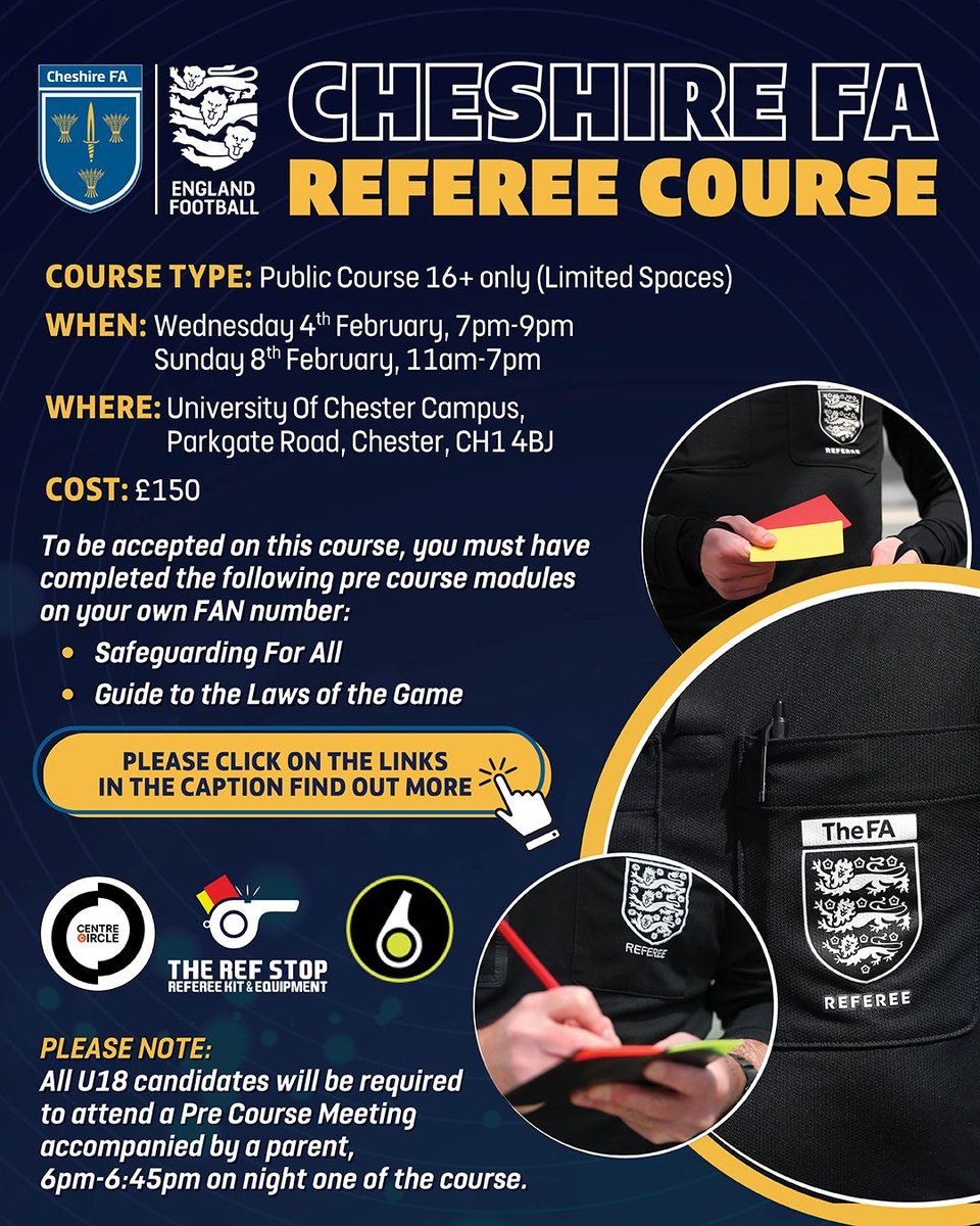 Cheshire Football Association tweet media