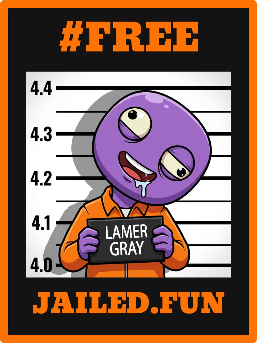 lamergray's tweet photo. personal news: i got life sentence

moving into @Jaileddotfun soon https://t.co/3DJ8RXFmUo