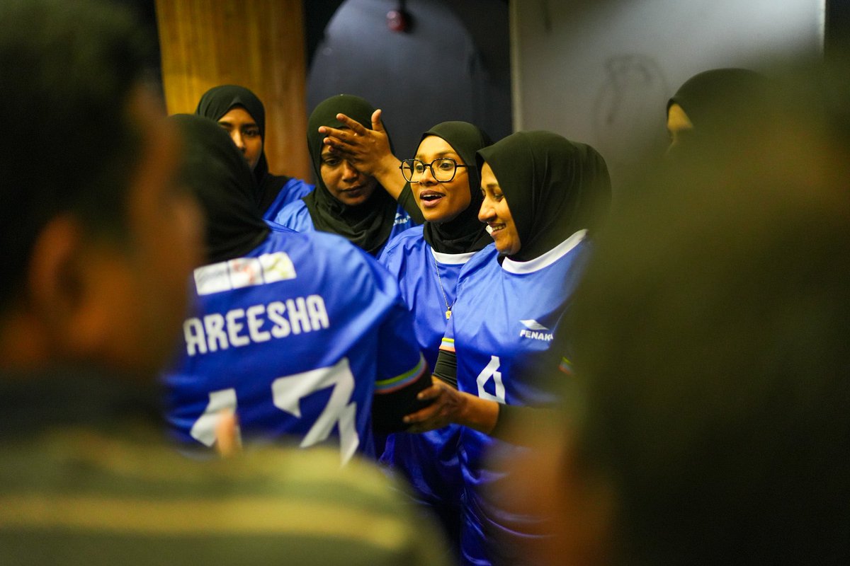 ClubFnk's tweet photo. Last night’s match closed our tournament journey; full of energy, heart, and a team that never stopped fighting. Proud of the squad! 🏐💙💥

#ClubFenaka #TeamFenaka https://t.co/u0Qaconbg1
